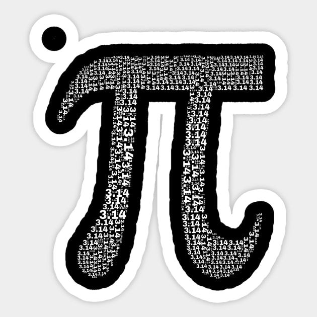 Pi day Sticker by FouadBelbachir46